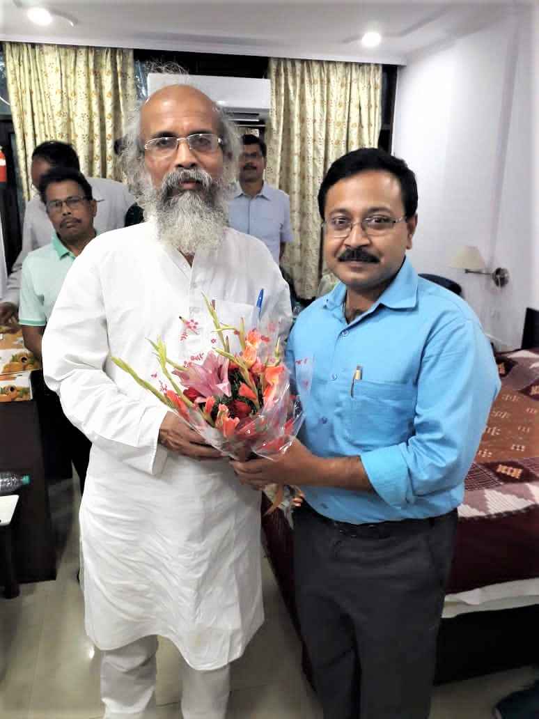 Greetings to honorable minister of state MSME Pratap Sarangi